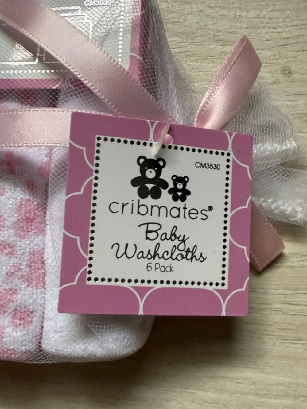 Cribmates pink baby